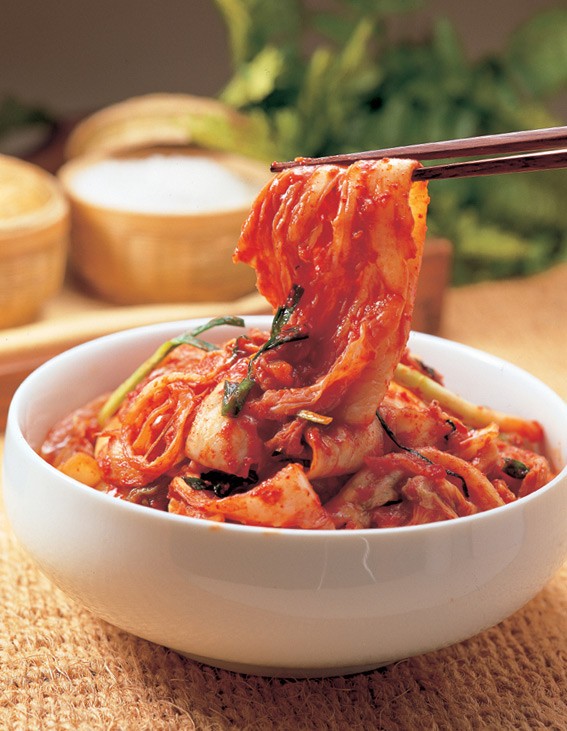 Корейское блюдо кимчи